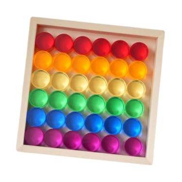 Imagem de Milageto Conjunto de blocos de cubo de acrílico, cubos de pedra preciosa, jogo de empilhamento, conjunto de blocos de construção para crianças