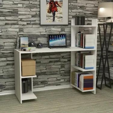 Imagem de Escrivaninha Escritório Josué 100% Mdf Tamanho único