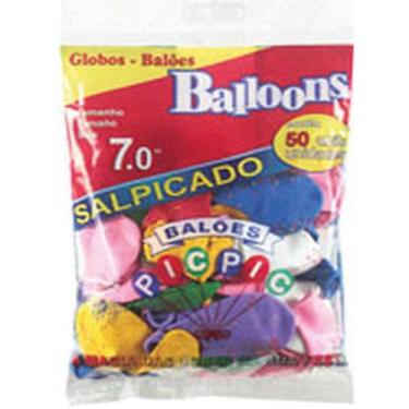 Imagem de Balão Pic Pic N.070 Misto Colorido - Planeta Brinquedos