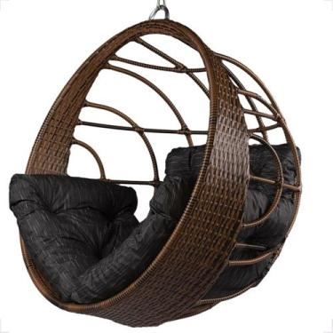 Imagem de Cadeira de Balanço de Teto Suspensa ninho Jardim Gourmet Alumínio  - F