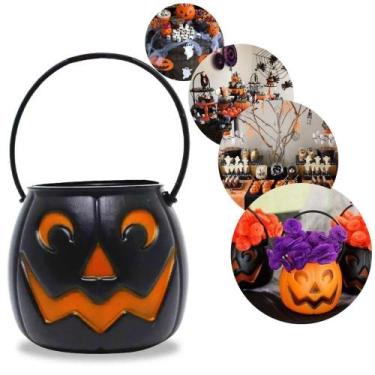 Imagem de Mini Abóbora Halloween Lembrancinha Decoração Dia Das Bruxas - Pais e 