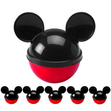 Imagem de Pote de Doces para Festa do Mickey Grande - Kit com 5 - Plasútil