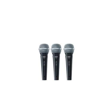 Imagem de Kit 3 Und. Microfone Shure Sv100 Multifuncional