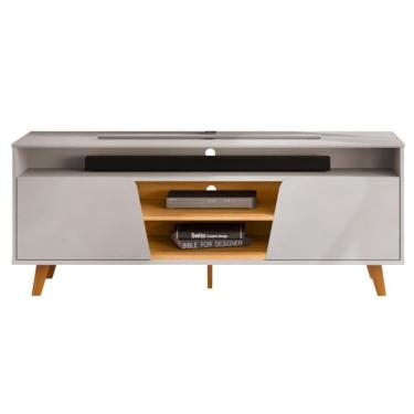 Imagem de Rack Bancada 60 Pol 150 Cm Lana Bali Cedro Dj Moveis Bali Cedro