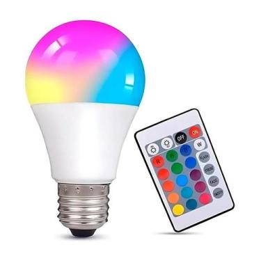 Imagem de Lâmpada Inteligente Lehmox RGB C/Controle 50-60HZ E27 100-240V - LEY-2