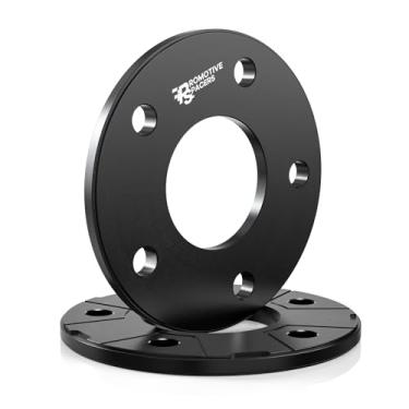 Imagem de Espaçadores de roda 5 x 4,75 10 mm - 5 terminais usinados CNC forjados 5x120 espaçadores de roda centralizados com furo de cubo de 64,1 mm apto para Honda Civic Tipo R/Acura ZDX TL - Design sem lábio