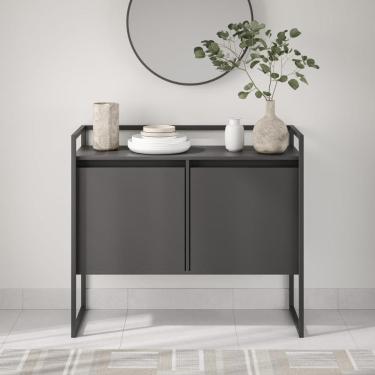 Imagem de Buffet Industrial Para Sala Irlanda Preto