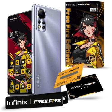 Imagem de Smartphone INFINIX HOT i50 Free Fire Limited Edition 256GB Tela 6,78 F