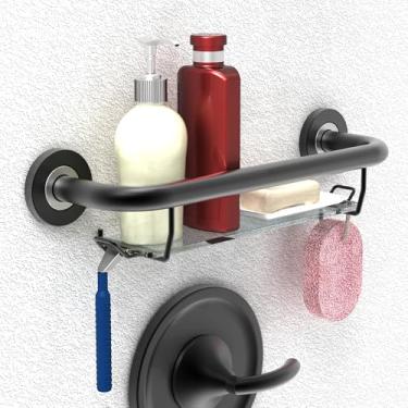 Imagem de AquaChase Barra de apoio de segurança para banheira, chuveiro e vaso sanitário para idosos e deficientes, alça auxiliar de equilíbrio de mobilidade, aço inoxidável, 40,6 cm para montagem em parafuso