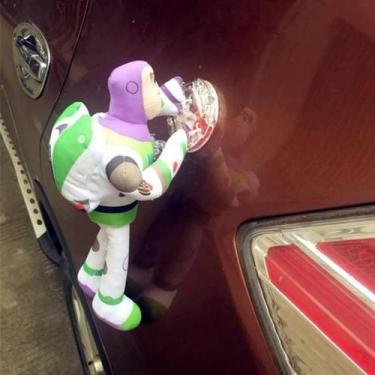 Imagem de Toy Story Woody Buzz Lightyear Bonecos De Carro De Pelúcia 25 35 45 CM