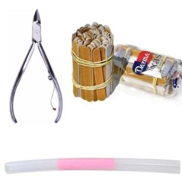 Imagem de Kit Alicate 777 + Mini Lixa Darma + Brinde mola - MUNDIAL