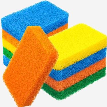 Imagem de Esponja de prato de silicone Patelai, lavador de cozinha reutilizável 