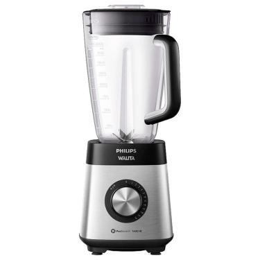 Imagem de Liquidificador Walita Serie 5000 RI2244/91 - Copo Tritan 12 Velocidades, 1400W, 3 Litros, Preto e Prata