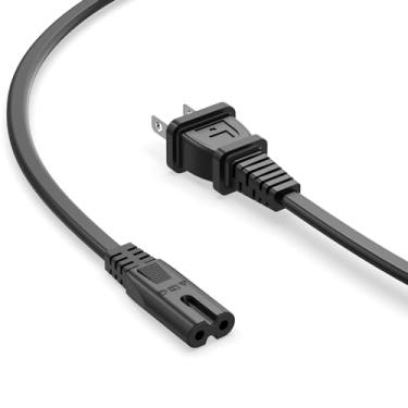 Imagem de Cabo de alimentação CA de 2 pinos compatível com alto-falante JBL PartyBox 310 110, alto-falante Onn Party