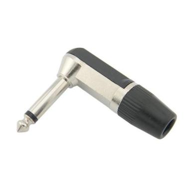 Imagem de Plug P10 Mono Metal 90 G Linha Prof - Emb 5pçs - Tebera - 01 - TEBERA 