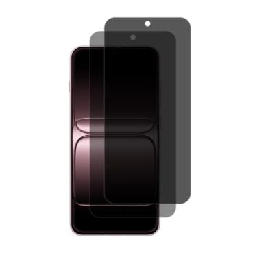 Imagem de VIESUP Protetor de tela de privacidade para OnePlus 13T 2025, pacote com 2 protetores de vidro temperado antiespião anti-arranhões para OnePlus 13T 2025 16.1 cm