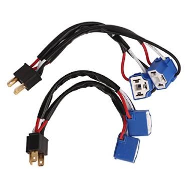 Imagem de Phefop Adaptadores de Fiação de Faróis H4 9003, Design Em Forma de Y, Divisores de 2 Vias, para Caminhão, Plugue de Fio de Picape LED, Com Núcleo de Cobre de Alto Grau, Fiação de