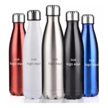 Imagem de Garrafa Térmica Personalizada 750ml em Aço Inox, Cores sortidas