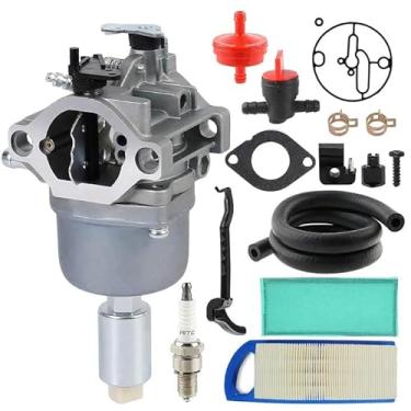 Imagem de Carburador 697203 697216 para 799256 697202 92036 795366 92060 698945 592223 696353 792534 795872 795373, Compatível com 17HA. Motores P-21HP, carburador de substituição para trator e equipamento de