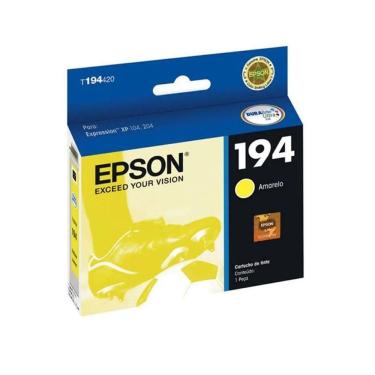 Imagem de Cartucho De Tinta Epson T194420 T194 Yellow | Expression Xp214 Xp 214 Xp204 Xp 204