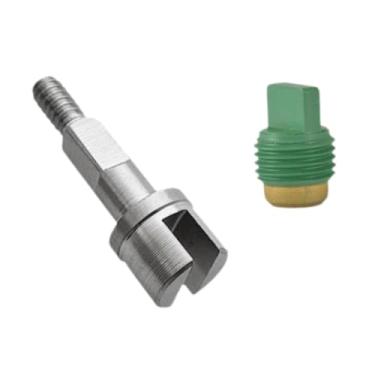 Imagem de YIJU Válvula de cilindro de mergulho, válvula de cilindro de mergulho leve, acessórios de de mergulho com snorkel para esportes aquáticos subaquáticos ao