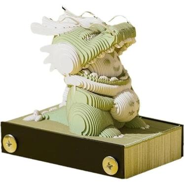 Imagem de Calendário De Peça De Tempo,calendário 3d 2025,calendário De Peça De Tempo 2025,calendário Rasgado à Mão Gravado A Laser,calendário 3d De Gato Laranja De Escultura, orange