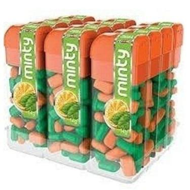 Imagem de Pastilha Docile Mini Minty Hort+laranja 14g 12un