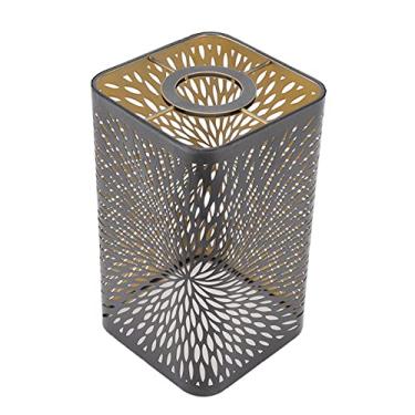 Imagem de Tnfeeon Modern Style Removable Table Lamp Shadow Com Design Oco para o Suporte da Lâmpada E27 E26, Capa de Ferreiro para Agências de Estudo