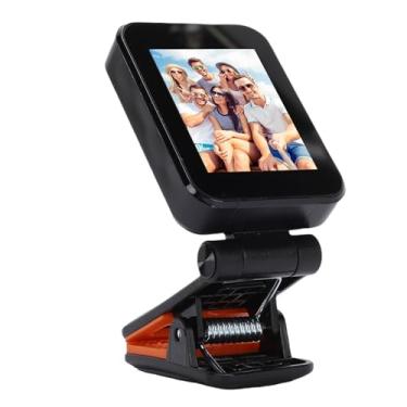 Imagem de Fockety Tela do Telefone Selfie, Tela da Câmera Traseira WiFi Dual Band Projeção Com Braçadeira para Telefone Vlog Live Stream Video Recording (Black)