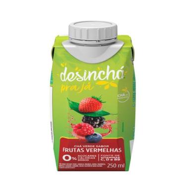 Imagem de Chá Desinchá Verde Pra Já Sabor Frutas Vermelhas 250ml