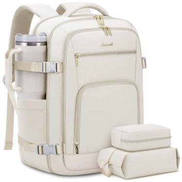 Imagem de Mochila de viagem LOVEVOOK 40L para mulheres com compartimento para laptop de 17"