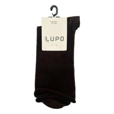 Imagem de Meia lupo sportwear sem punho ref:1275 feminino, Café, 37/4