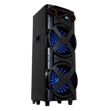 Imagem de Caixa de Som Polyvox 2000W Bluetooth XT-2000T, Bivolt, PRETO