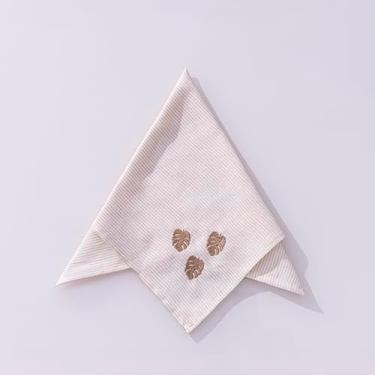 Imagem de Plumasul Guardanapo Bella Mesa Monstera 30% Linho 70% Tencel 40x40cm