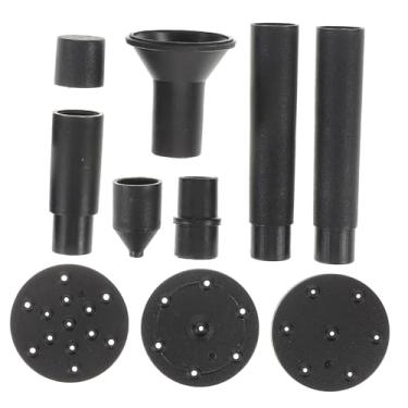 Imagem de Milisten 10 peças de fonte de água solar com bocais, kits de substituição versáteis para banhos de pássaros de jardim e cachoeiras, bomba movida a energia solar de fácil instalação