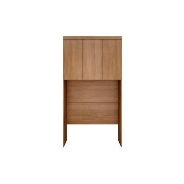 Imagem de Modulado De Quarto Armário Ponte Aéreo Casal Rizon-linea C- 3 Portas Cumaru 23 - Novo Horizonte