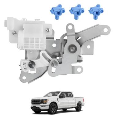 Imagem de YzusGomumu HC3Z-9943170-C Conjunto de controle remoto do atuador de trava da tampa do porta-malas compatível com Ford F-150 F-250 F-350 Super Duty Ranger 2015-2024 substitui FL3Z-9943170-B FL3Z