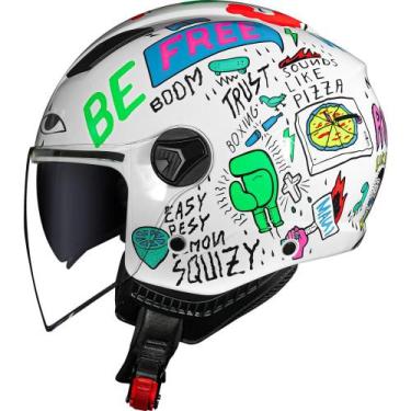 Imagem de Capacete Norisk Orion SV Free, Branco, 58