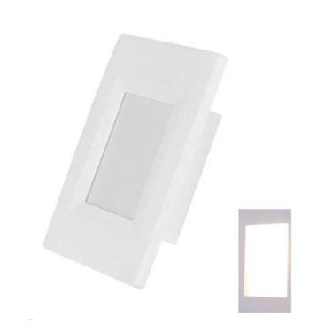 Imagem de Balizador de Embutir Com LED 5w 6000k Escada Parede 4x2 - Bella Light