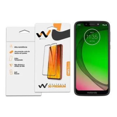 Imagem de Película De Vidro 3d Premium Motorola Moto G7 Play - Universo