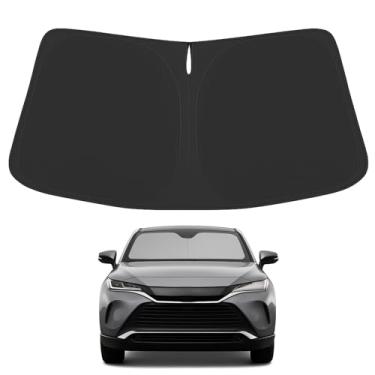 Imagem de Proadsy Para Toyota Venza 2021-2024 2025 Para-brisa Para-brisa 4 Camadas Protetor Solar Frontal Dobrável Blocos de Viseira Raios UV Mantém o Refrigerador do Carro
