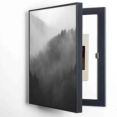 Imagem de Tampa Do Painel Elétrico Medidor Decorativo Caixa Medidor De Pintura Decorativa Caixa Pintura Decorativa Para Sala De Estar Corredor De Hotel Escritório Medidores De Caixa Decorativa, O, W60*H80cm