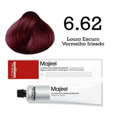 Imagem de Coloração Majirel 6.62 Louro Escuro Vermelho Irisado  L'Oréal - L'Oréa
