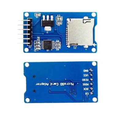 Imagem de Módulo De Expansão De Memória Micro SD TF Card SPI Shield Para Arduino
