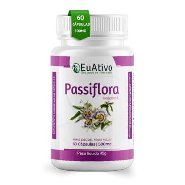 Imagem de Passiflora 500mg 60 Cápsulas Euativo