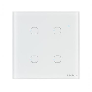 Imagem de Interruptor Smart Wi-fi Touch 4 Teclas Ews 1004 Branco 4850029