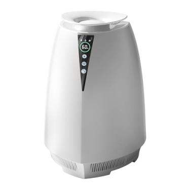 Imagem de Umidificadores para quarto grande, umidificador sem névoa de 5L para plantas bebês, purificadores de ar silenciosos, purificadores de ar de enchimento superior, uso de água da torneira, dura 12 horas