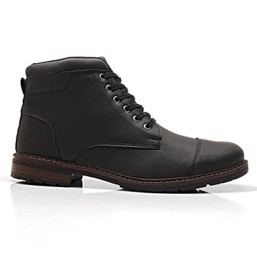 Imagem de Bota Coturno Casual Masculino 210A (Preto, 44, BR, Adulto, Numérico, 44)