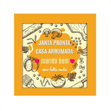 Imagem de Placa Decorativa Quadrada Em MDF - Marido Bom 15x30