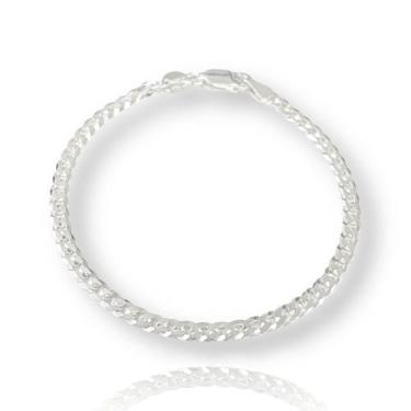 Imagem de Pulseira Infantil Prata Legítima 925 Grumet 15 Cm - Lojas La&Ny, 16, P